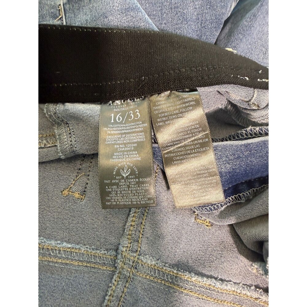 Women's Size 14 Jean Shorts Bundle 5 Pairs Maurice's & Angels Forever Young EUC - Picture 8 of 15